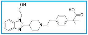 BILASTINE IMPURITY 17 | BILASTINE HYDROXY IMPURITY